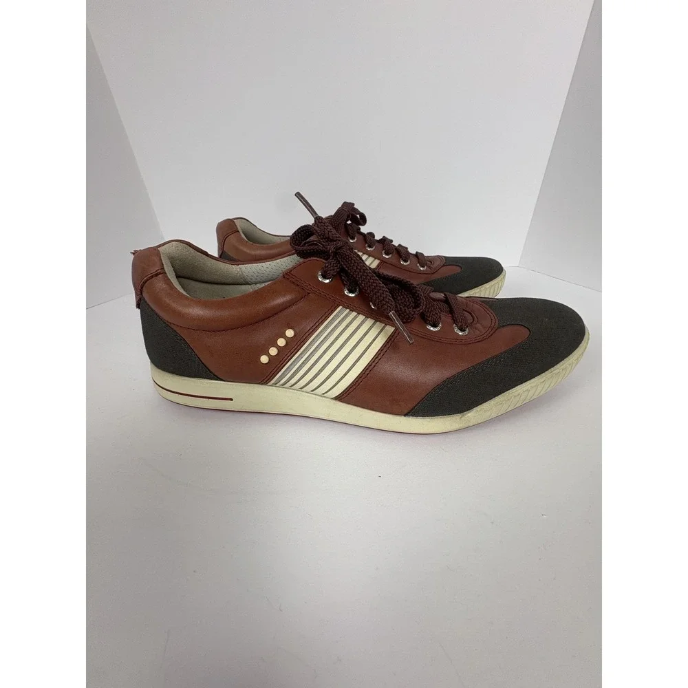 Men's Ecco Hydro Max Golf Shoes US 11.5. Brown tone.